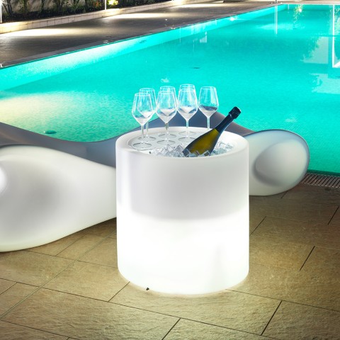 Lighted storage table garden pool bar Home Fitting Party Promotion
