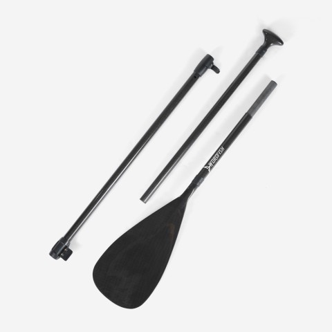 3-piece carbon fibre removable paddle for Stand Up Paddle SUP Charon Pro Promotion