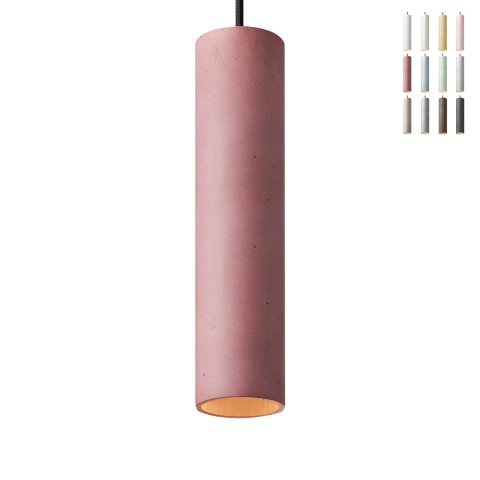 Cylinder pendant lamp 28cm design kitchen restaurant Cromia Promotion