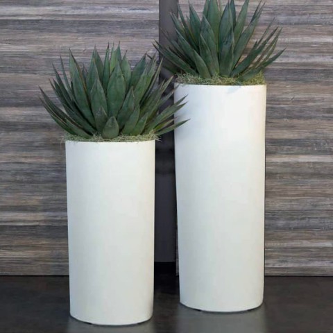 Tall plant pot planter cylinder modern Baroque style Promotion