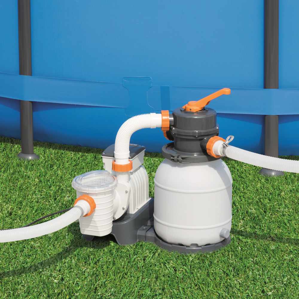 Bestway Flowclear Sand Filter Pump For Pools Up To L H