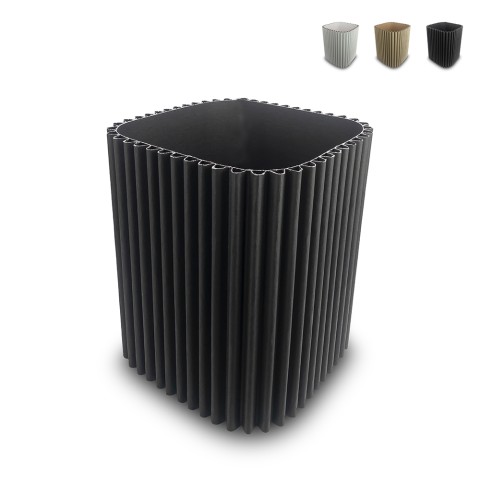 Office waste bin modern design ecological cardboard Rialto TR Promotion