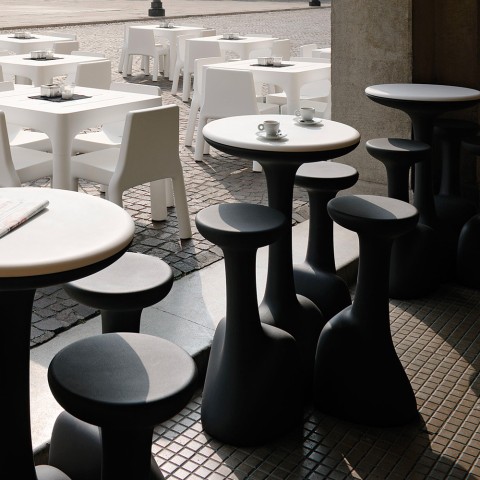 High round stool table 99cm polyethylene design Armillaria T1 Promotion