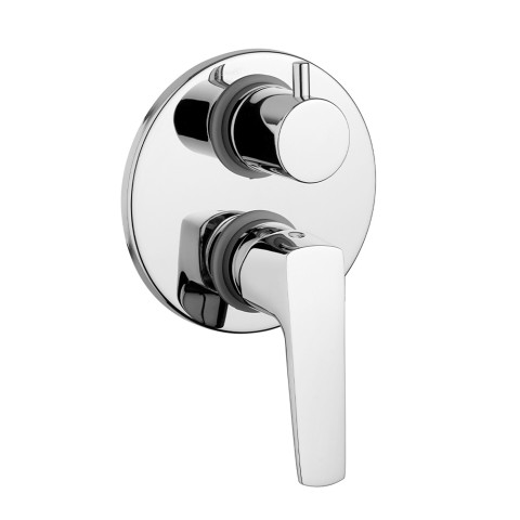 Concealed wall-mounted shower mixer 2-way diverter Spartaco Mamoli Promotion