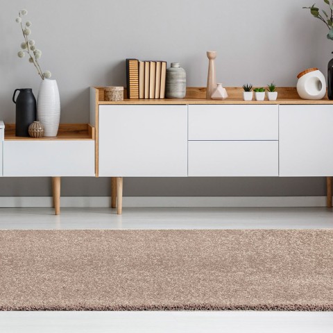 Rectangular Carpet Modern Design Solid Colour Living Room Trend Beige Promotion