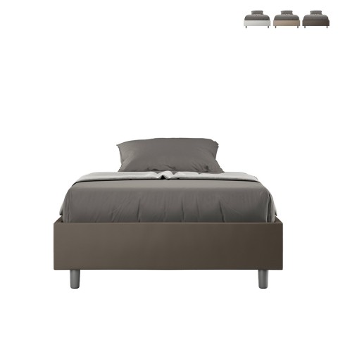 Azelia P1 French storage sommier bed 120x200 Promotion