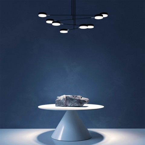 Fad Maytoni modern 8-light adjustable LED pendant chandelier Promotion