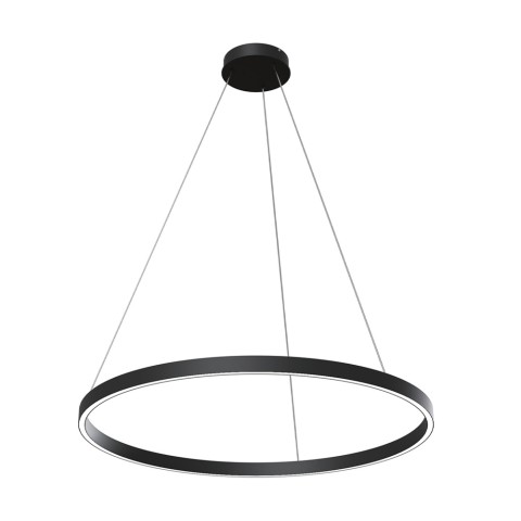 LED pendant light black circle Ø 80cm Rim Maytoni Promotion