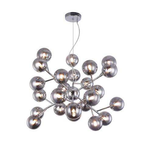Suspension chandelier modern design chrome glass spheres Dallas Maytoni Promotion