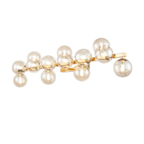Modern wall sconce golden glass spheres Dallas Maytoni Promotion