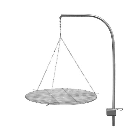 Suspended barbecue grill with side bracket for garden brazier Promotion