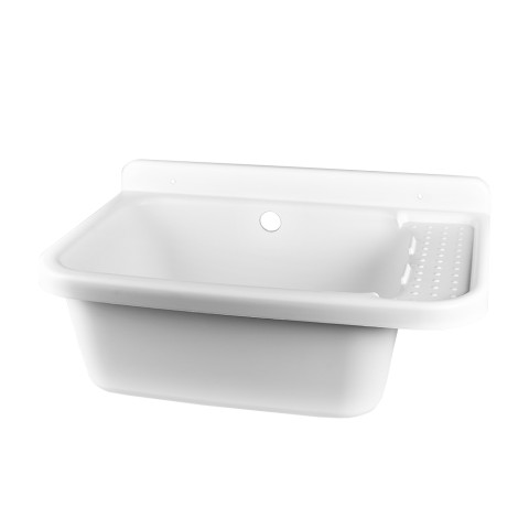 Outdoor wall-mounted resin washbasin 50x35x24cm Sink 50 Promotion