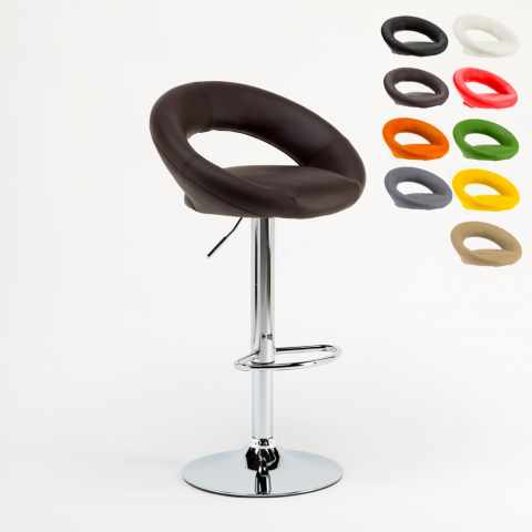 High swivel kitchen bar stool adjustable footrest Chicago Promotion
