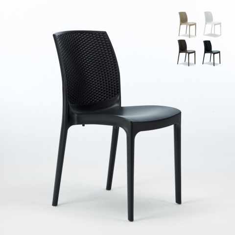 BOHÈME Stackable Garden Chair High-Quality Resin Rattan Promotion