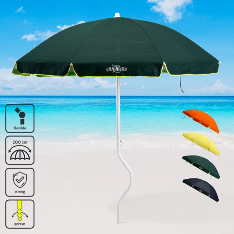 Artemide GiraFacile® 200cm Patented Cotton Beach Umbrella Promotion