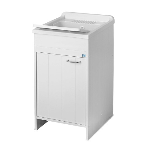 Laundry cabinet 45x50cm white washing board 9006K Negrari Promotion