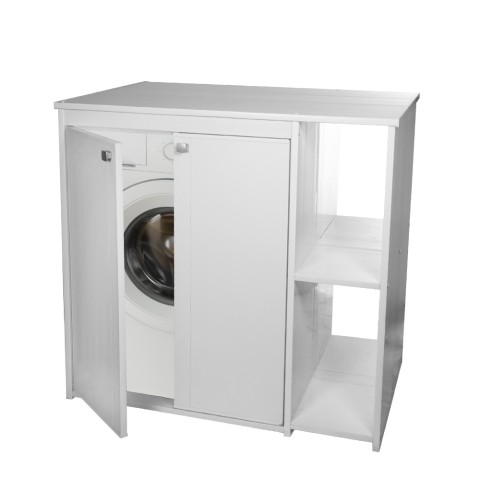 External white 2-compartment PVC 5012PRO Negrari washing machine cover cabinet Promotion