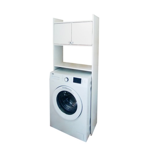 Space-saving washing machine cover cabinet 2 doors Marsala 5016P Negrari Promotion