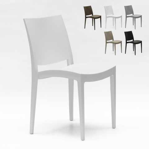 Polypropylene chair for kitchen bar and restaurant Grand Soleil Trieste Promotion