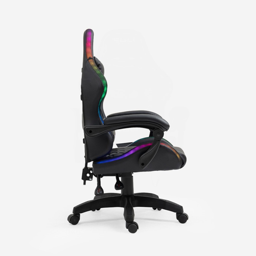 The Horde Junior Chaise gaming ergonomique pour enfants LED RGB