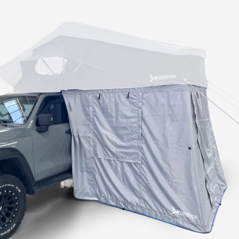 Changing room tent for car roof top camping Quietent L Promotion
