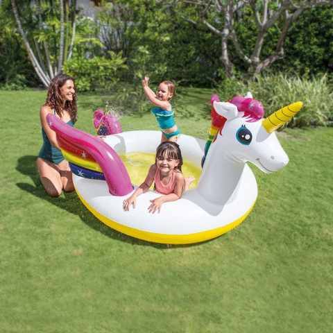 Intex 57441 Unicorn Inflated Paddling Pool for Children Promotion