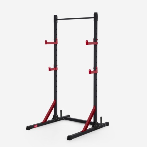 Sapporo gym squat rack barbell support discs pull-up bar Promotion