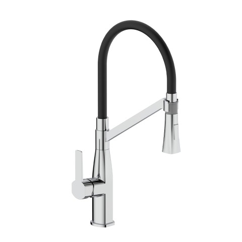 High spout single lever mixer tap for kitchen sink - Toronto. Promotion