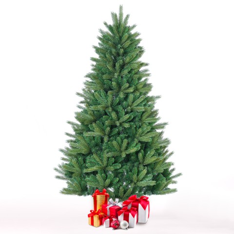 Artificial Christmas tree 240cm tall fake traditional green Bever Promotion