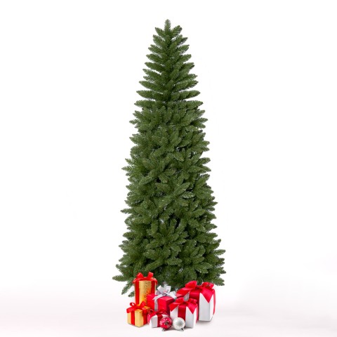 Artificial Christmas tree fake high 240cm green extra thick Tromso Promotion