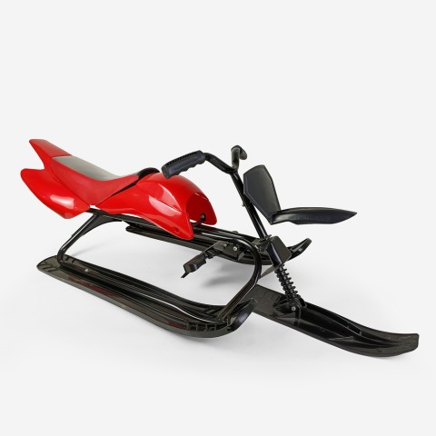 Sport sled for children with handlebars and pedal brakes Comet Promotion
