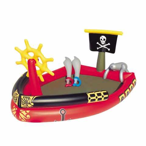Bestway 53041 Inflatable Kiddie Pool Pirate Ship Promotion