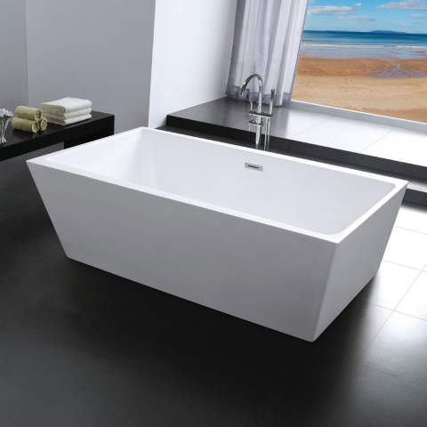Milo Rectangular Design Freestanding Bathtub Promotion