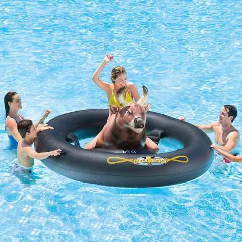 Intex 56280 Inflatabull Inflatable Ride On for the Pool or Beach Promotion