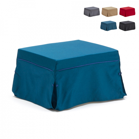 Pouf footrest with built-in folding bed Morfeo Promotion