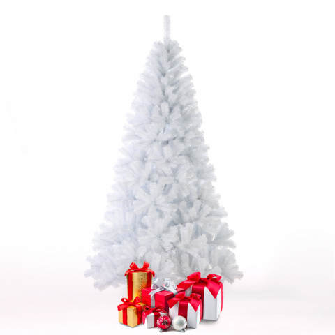 Artificial Snow White Christmas Tree 210cm artificial PVC branches Aspen Promotion