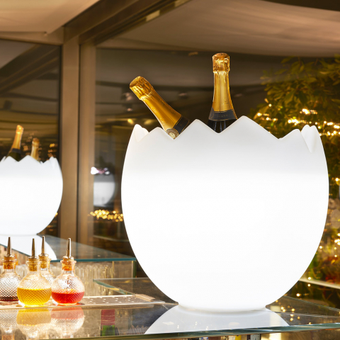 Luminous ice bucket Slide design Kalimera Rgb Promotion