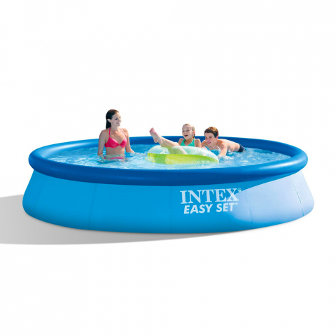 Intex 28142 Easy Set above ground inflatable round pool 396x84cm Promotion