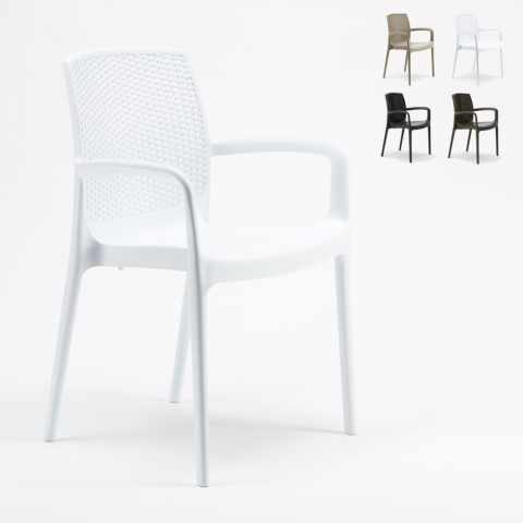 BOHÈME ARM Garden Dining Chair With Armrests Rattan Promotion