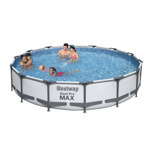 Bestway 56595 Above Ground Swimming Pool Round Steel Pro Max 427x84 cm Promotion
