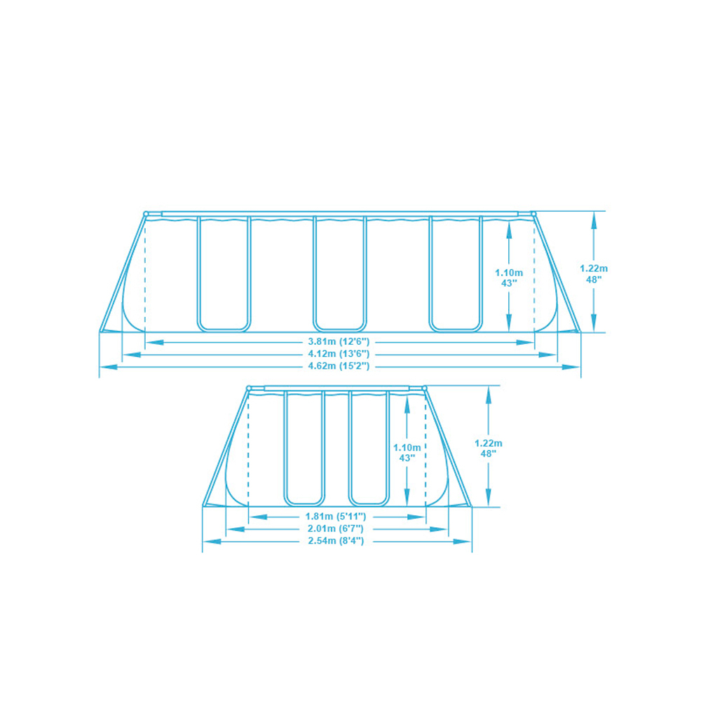 bestway frame pool 412x201x122 all products are discounted cheaper than retail price free delivery returns off 63