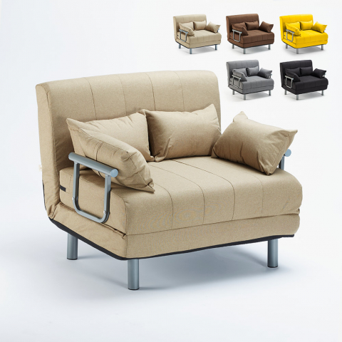 Deborah Twin folding fabric sofa bed armchair Promotion