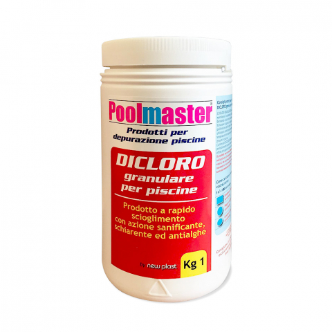 Poolmaster dichlor granulated 1 kg tub Promotion