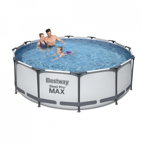 Bestway 56418 Steel Pro Max round above ground pool 366x100cm Promotion