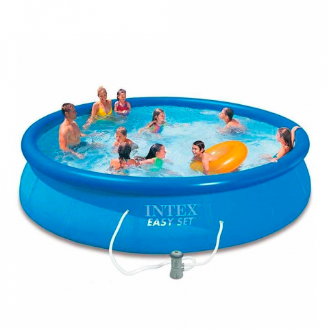 Intex 28132 Easy Set Above Ground Inflatable Pool Round 366x76cm Promotion