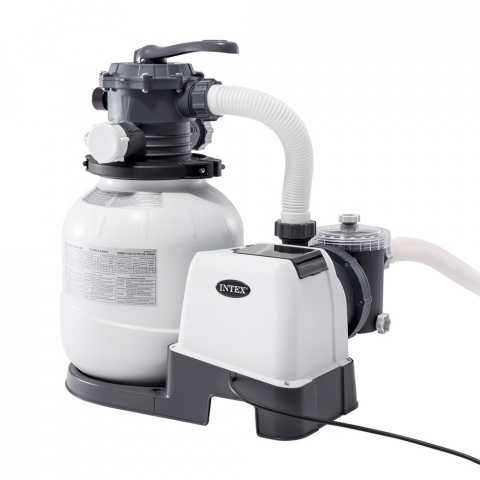 Intex 26676 ex 28676 Sand Filter Pump with Chlorinator 6000 Lt/h Promotion