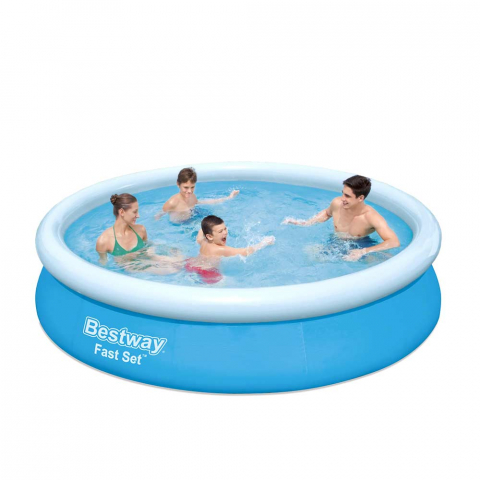 Round above ground pool 366x76cm Bestway Fast Set 57274 Promotion