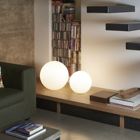 Modern design spherical table floor lamp Slide Globo In Promotion
