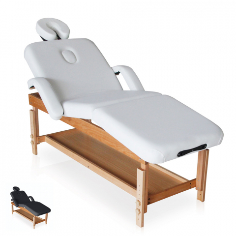 Multi-position fixed wooden massage table 225 cm Massage-pro Promotion