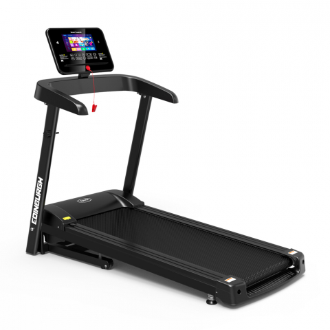 Electric Folding Treadmill Space Saving Tilt Home Gym Edinburgh Promotion